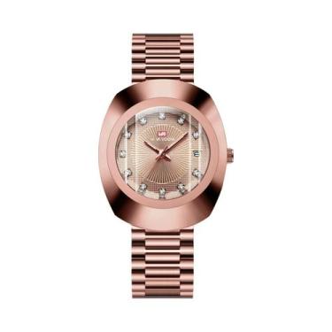 Imagem de Relógio De Luxo Masculino Em Aço Inoxidável Com Movimento Quartz 40mm 