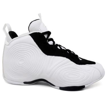 Imagem de Tênis Basquete Masculino Six Street Vision Branco/Preto, 38, Branco, M