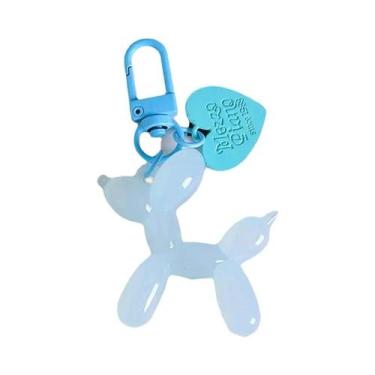 Imagem de Chaveiros De Balão De Gelatina Coloridos Para Mulheres, Pingente De Bo