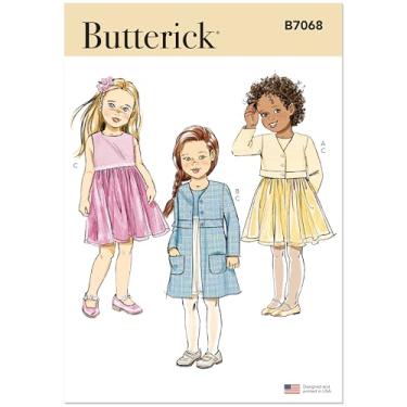 Imagem de Butterick Jaqueta infantil Pattern B7068, casaco e vestido
