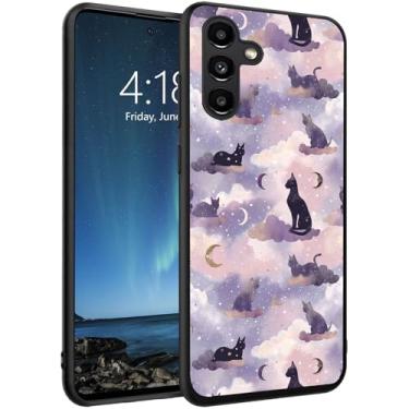 Imagem de DSRGRGFDJ Capa projetada para Samsung Galaxy S26 5G de 6,2 polegadas, capa de silicone ultrafina, antiarranhões e à prova de choque - Gato fofo