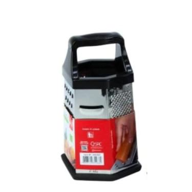 Imagem de RALADOR DE INOX 6 FACES MULTIUSO 20CM (PRETO)