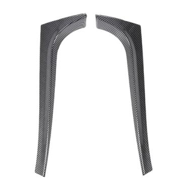 Imagem de KUIDAMOS Spoiler Lateral da Janela Traseira, Design Esportivo, Intensificador de Desempenho para Mk5 R32 2003-2008 para Entusiastas de Velocidade Rápida (Estilo Fibra de Carbono)