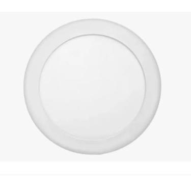 Imagem de Painel Led Redondo De Embutir 12W - Cristallux