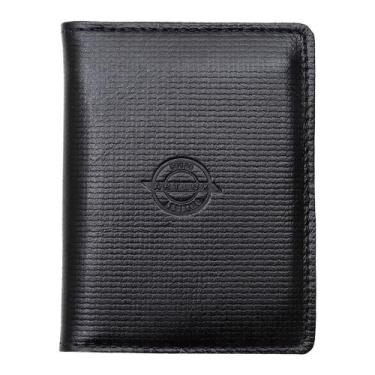 Imagem de Carteira Slim Pequena estilo Porta Cartões em Couro Artlux 984, Preto