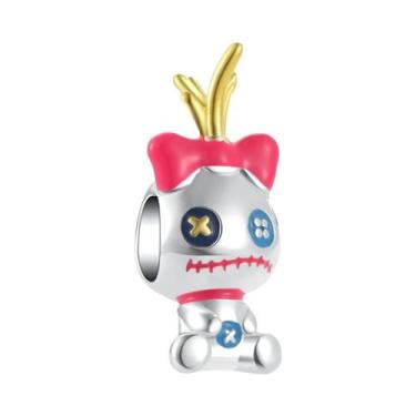 Imagem de Pingente De Pérola Em Prata S925 Sol Lua Estrela Para Pulseira DIY Joi