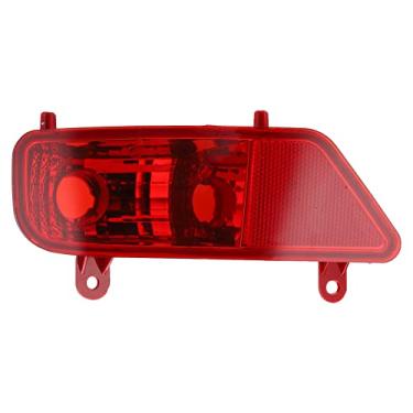 Imagem de AMONIDA Substituição Precisa do Conjunto de Luz de Neblina Traseira Vermelha para 3008 2009-2016, Lâmpada de Neblina de Plástico Durável para Melhor Visibilidade, Acessórios para Carro (Esquerda)