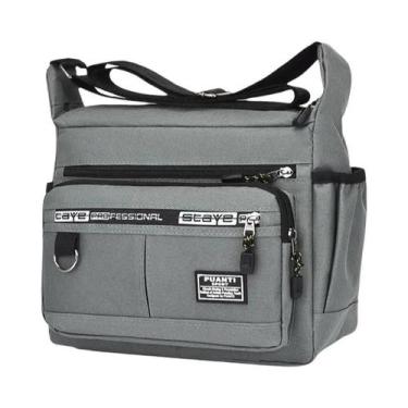 Imagem de Bolsa Mensageiro Impermeável Oxford Masculina 2024, Mochila Transversa