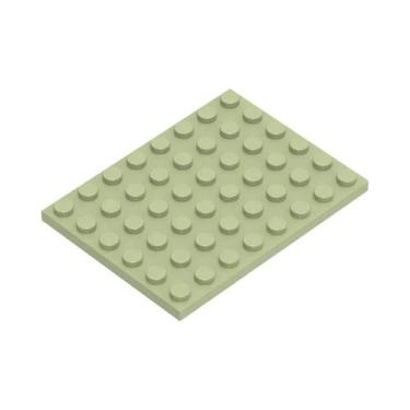 Imagem de Blocos De Montar Compatíveis Para Crianças 15 Peças 3036 6x8 Placas De