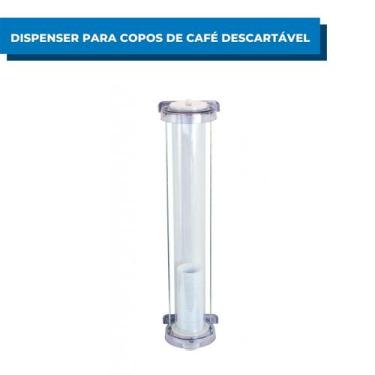 Imagem de Dispenser Para Copos De Café Descartáveis A1 JSN Suporte de Parede Plá