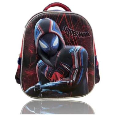 Imagem de Mochila Costas Super Spider Escolar Aranha - Damix