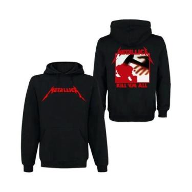 Imagem de Moletom Masculino Com Capuz METALLICA Band Rock Dark Wind, Confortável