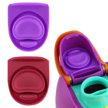 Imagem de ZONBBEE 2 peças de vedação de borracha de substituição compatíveis com Owala FreeSip 680.4 g 947.2 g, tampa de inserção de tampa de garrafa de água, peças de vedação de silicone para Owala 16/19/24/32
