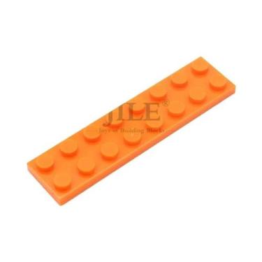 Imagem de 20 Peças De Placas Moc 2x8 3034, Blocos De Construção Criativos DIY, C
