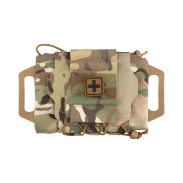 Imagem de Kit De Primeiros Socorros Tático MOLLE, Bolsa Médica De Desdobramento 