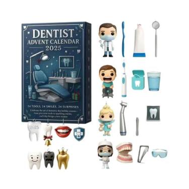 Imagem de Calendário Do Advento 2025 Para Dentistas: 24 Peças De Ferramentas Odo