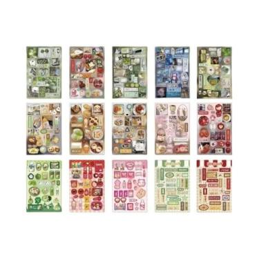Imagem de Livro De Adesivos De Filme Recortado Estilo Japonês Ins Para Scrapbook