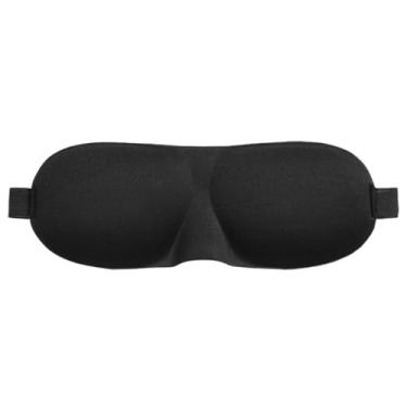 Imagem de Máscara de dormir ajustável blackout para dormir máscara de olhos 3D para mulheres e homens confortável venda noturna para dormir