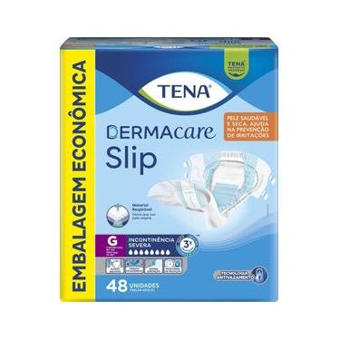 Imagem de Fralda Geriátrica Tena Slip Dermacare G 48 Unidades