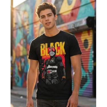 Imagem de Camiseta Unissex Kamen Rider Black - Premium - Shimai, GG, Preto
