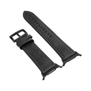 Imagem de Pulseira De Couro De 47mm Para Samsung Galaxy Watch 7 Ultra, Bracelete