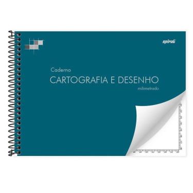 Imagem de Caderno Cartografia E Desenho -48 Fls - Milimetrado