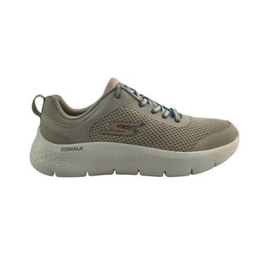 Imagem de Tênis Feminino Skechers Go Walk, Castanho, Rosa, 36