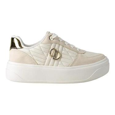 Imagem de Tênis Dakota Casual Flatform D0982 Marfim-Feminino