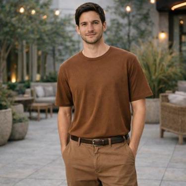 Imagem de Camiseta Básica Masculina em Algodão Peruano Hering-Masculino