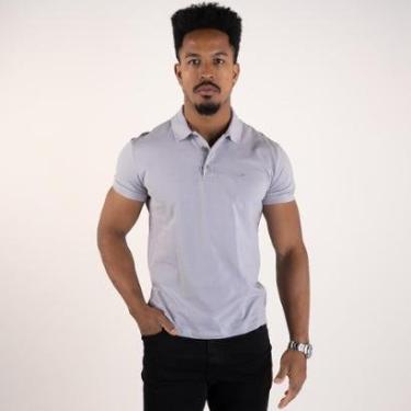 Imagem de Camisa Polo Ellus Classic Cinza-Masculino