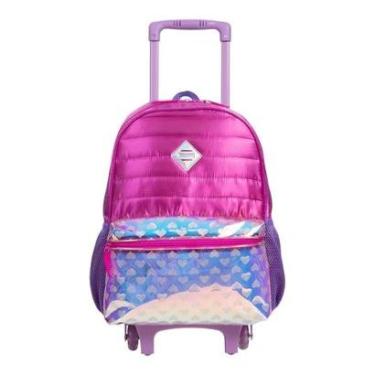 Imagem de Mochila Sestini com Rodas e Alças Plus Arco Iris 2 Infantil-Unissex
