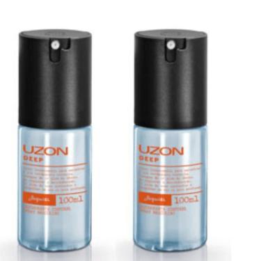 Imagem de Kit Desodorante Spray Masculino Uzon Deep 100ml - Jequiti