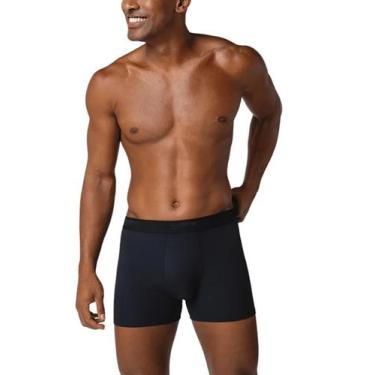 Imagem de Cueca Boxer Lupo 18472-001 Masculina Sem Costura Microfibra T. P/GG, G