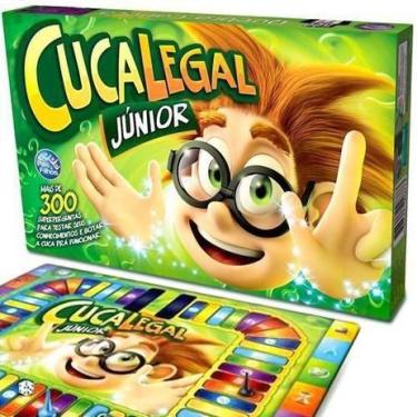 Imagem de Jogo De Tabuleiro Educativo Cuca Legal Junior 300 Perguntas - Pais E F