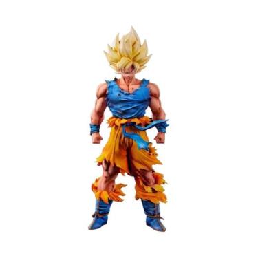 Imagem de Figura De Anime Super Saiyan Son Goku De 30cm, Modelo De Brinquedo Par