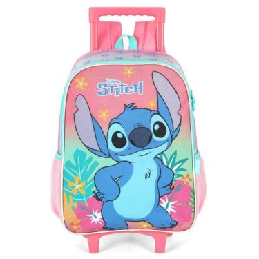Imagem de Mochila Com Rodas Stitch Ic42382Sc Luxcel, Unica