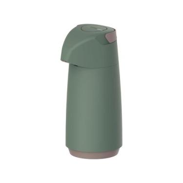 Imagem de Garrafa Térmica Tramontina 1L Exata 61639107 Verde, 1L, Verde