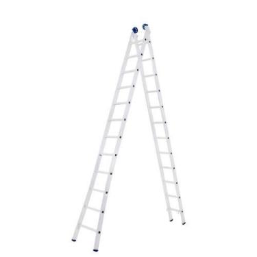 Imagem de Escada Alumínio Extensiva 12 Degraus 3,6 - 6,17m - Mor - Suporta 150kg