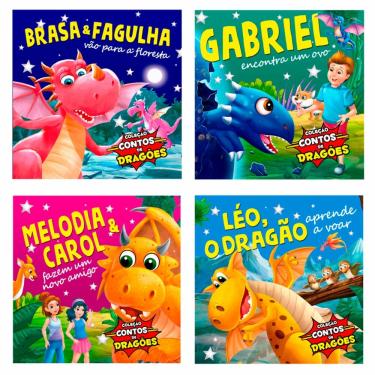 Imagem de Coleção Contos de Dragões - Kit com 4 Livros