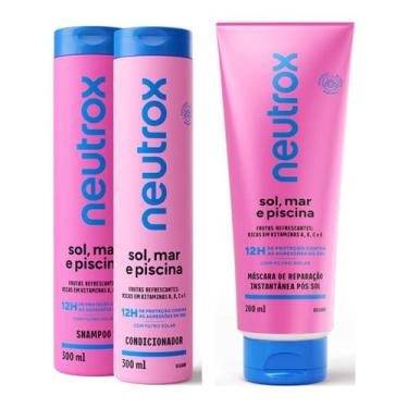 Imagem de Kit Neutrox Sol Mar e Piscina Duo 300Ml e Máscara de Reparação