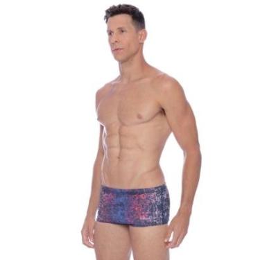 Imagem de Sunga Tradicional France - AZUL VERMELHO-Masculino