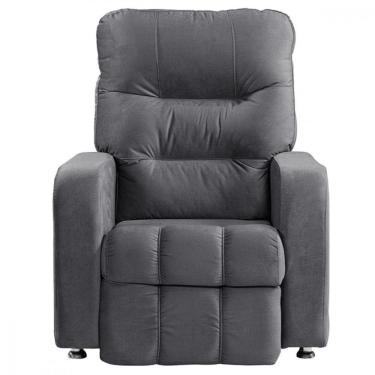 Imagem de Poltrona Do Papai Reclinável Maldiva Tecido Suede Star Confort