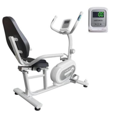 Imagem de Bike Ergométrica Horizontal Silenciosa Com Monitor Digital