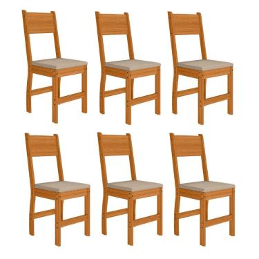 Imagem de Conjunto 6 Cadeiras Milano Poliman Moveis