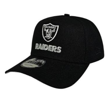 Imagem de Boné New Era 9FORTY A-Frame Las Vegas Raiders Preto-Unissex