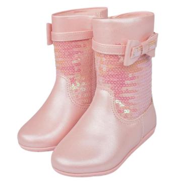 Imagem de Bota Infantil Menina Pampili Jujuba Paete-Feminino
