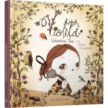 Imagem de Violeta e o Pincel Encantado - Darkside Books - Caveirinha