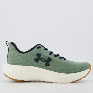 Imagem de Tênis Under Armour Charged Sunny Feminino Verde, 38