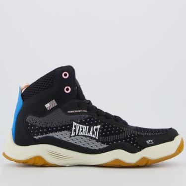 Imagem de Tênis Everlast Forceknit Pro Feminino Preto e Bege, 37