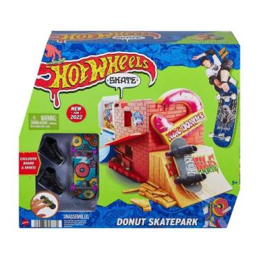 Imagem de Pista - Skate de Dedo - Hot Wheels - Donut Skatepark MATTEL